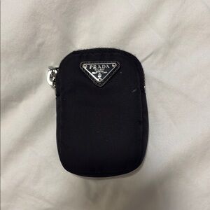 Prada Black Compact Pouch